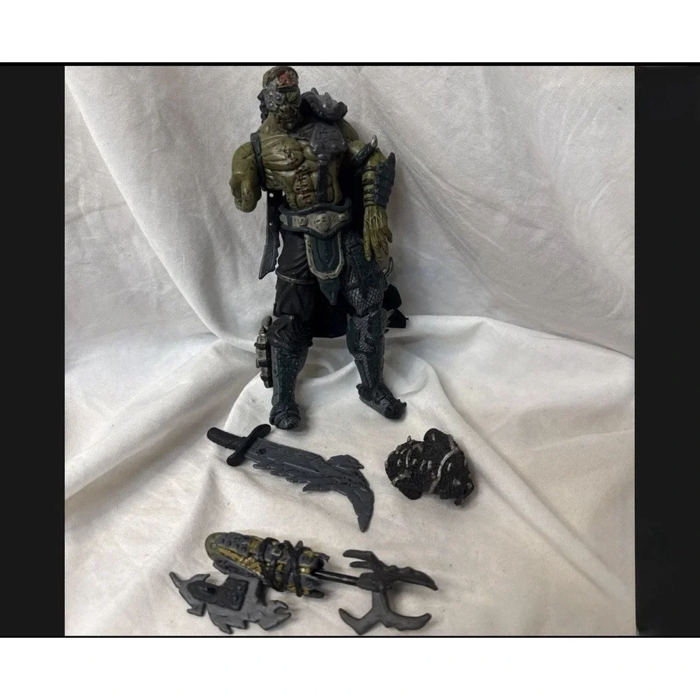 Vintage Todd McFarlane Spawn Comic 9 Figures LOT Accessories Nitro Techno Lotus